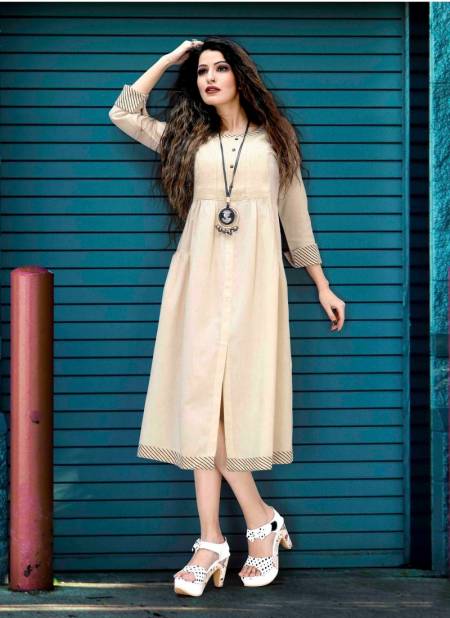 Suhani Fancy Designer Casual Wear Cotton Blend Checks Printed Designer Kurti Collection